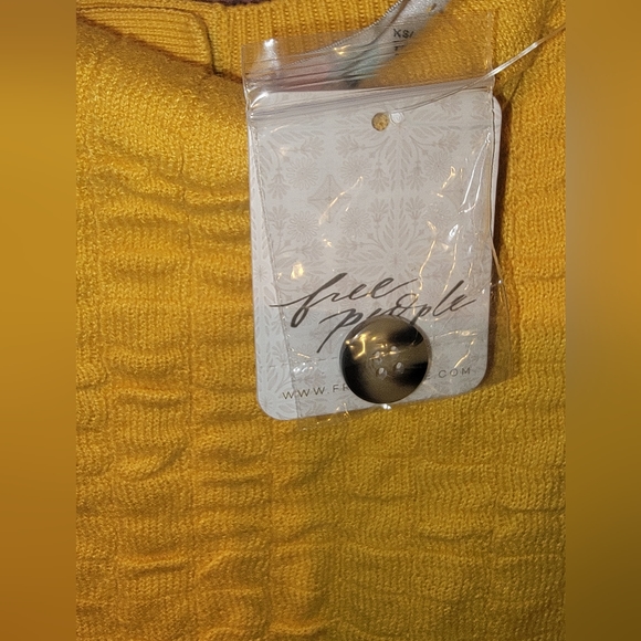 Free People - Beach Collection - Small - Mini Dress - Honey Color - NWT - Picture 9 of 12